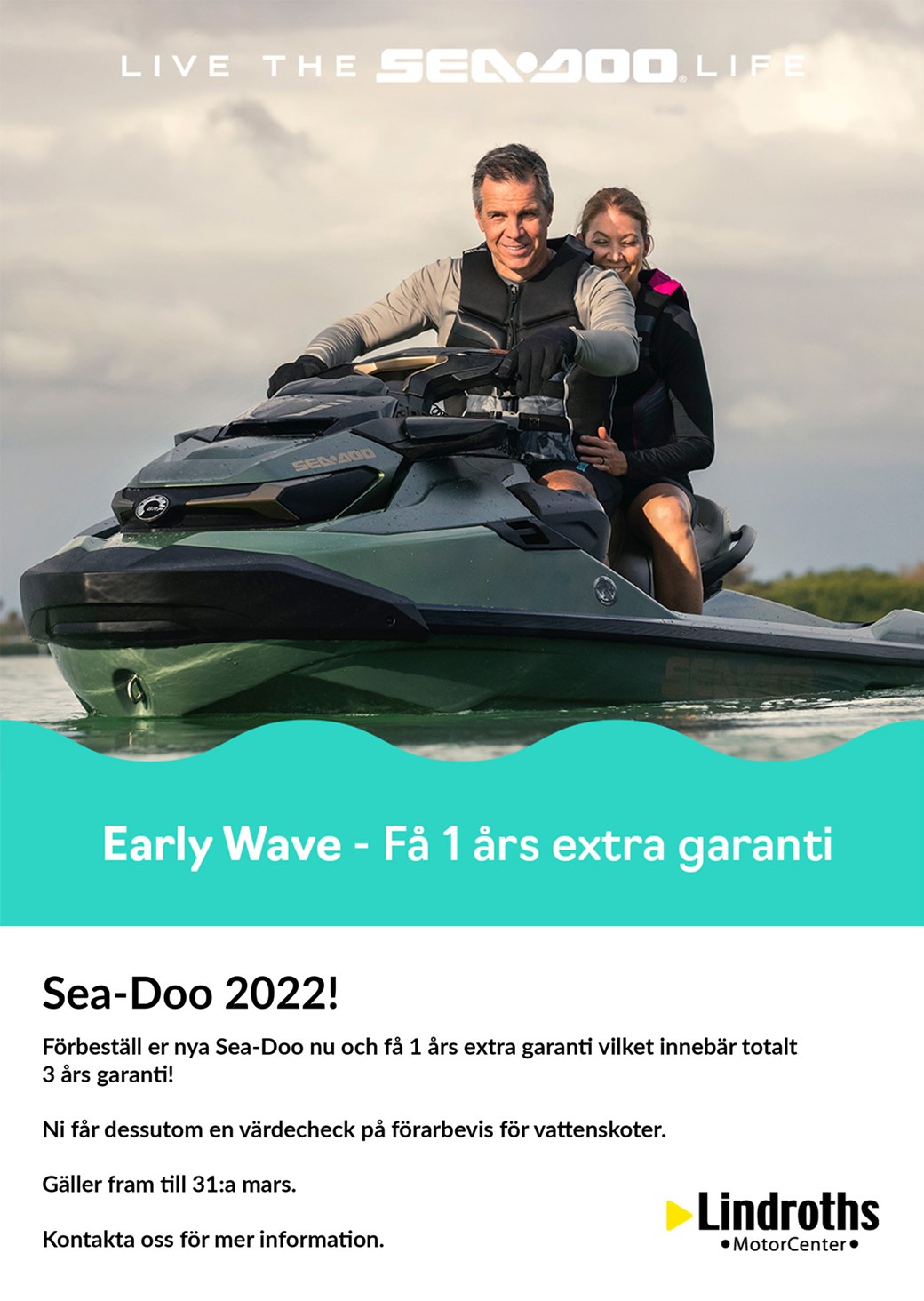Förhandsboka Sea-Doo 2022!