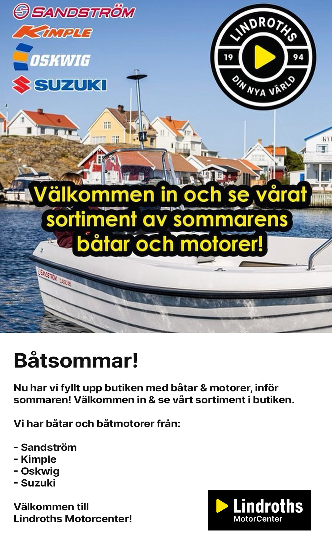Båtsommar!