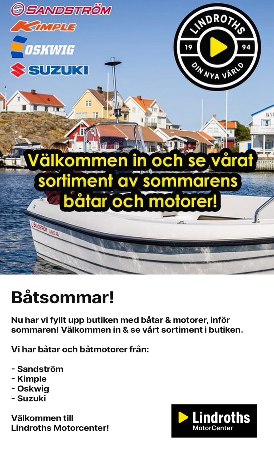 Båtsommar!