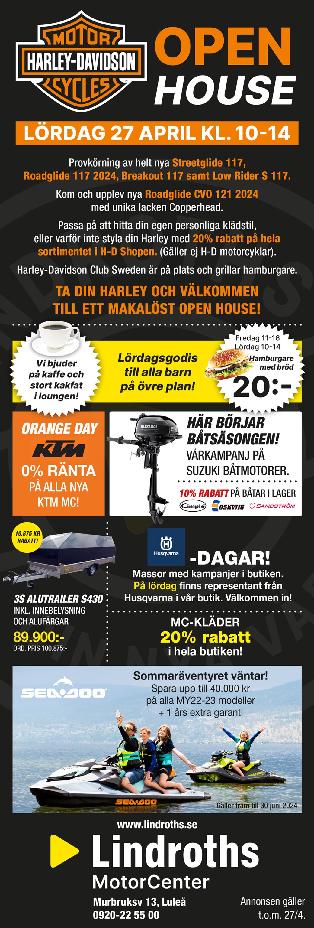 Open House - lördag 27 april!