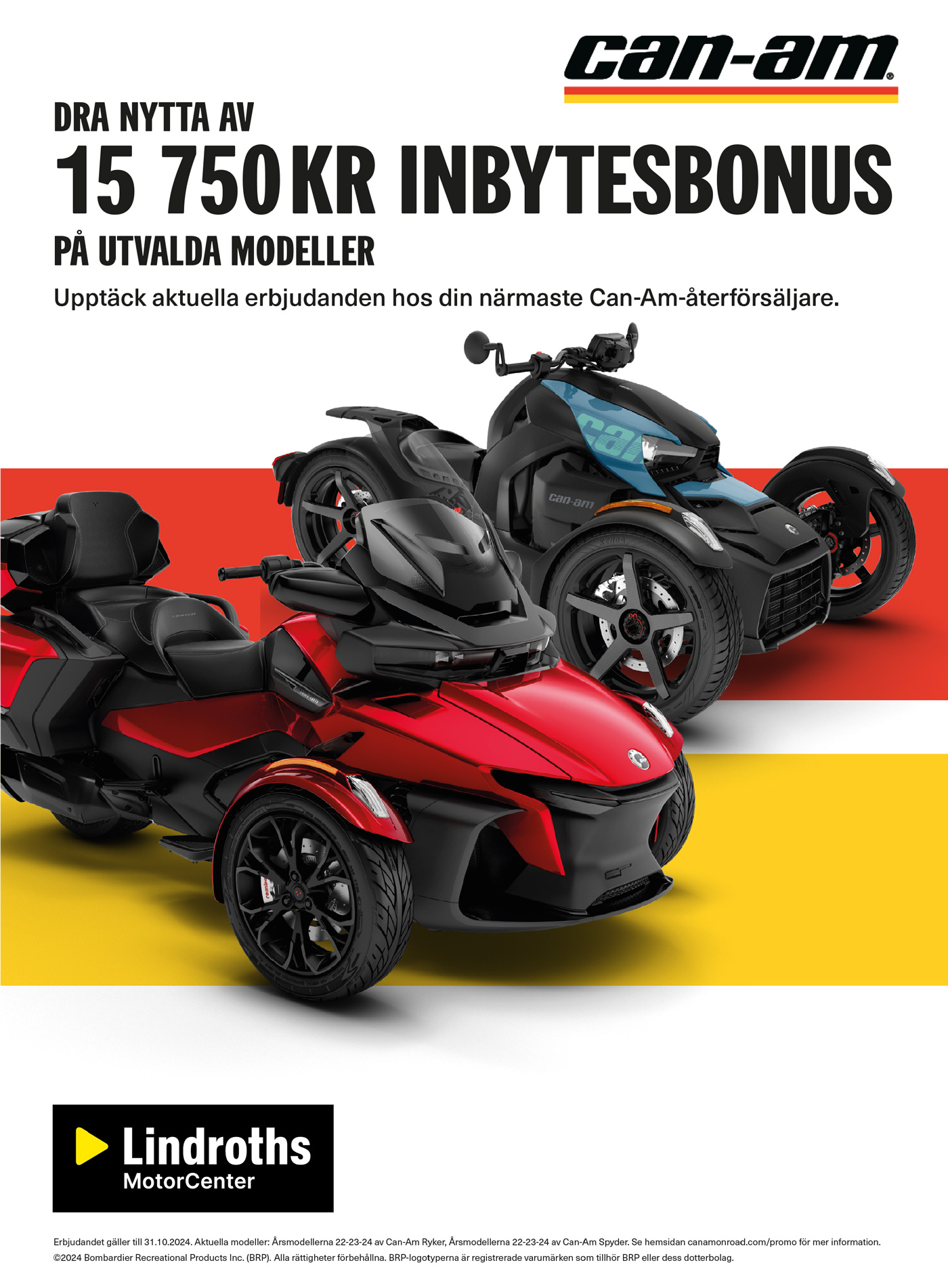 Can-Am inbytesbonus!