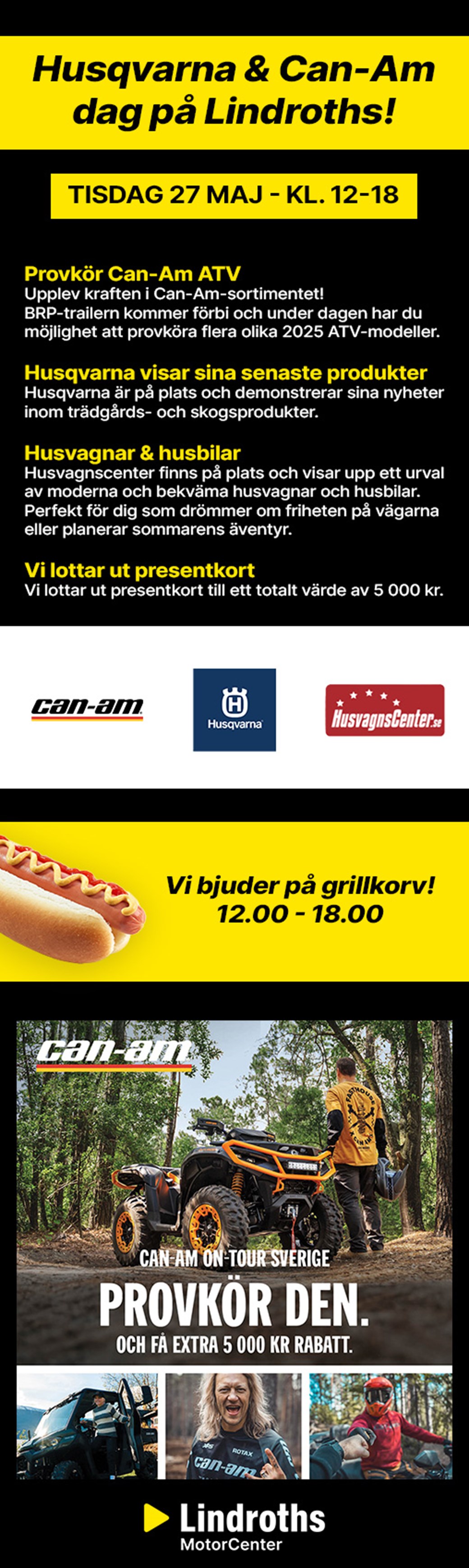 Husqvarna & Can-Am dag!